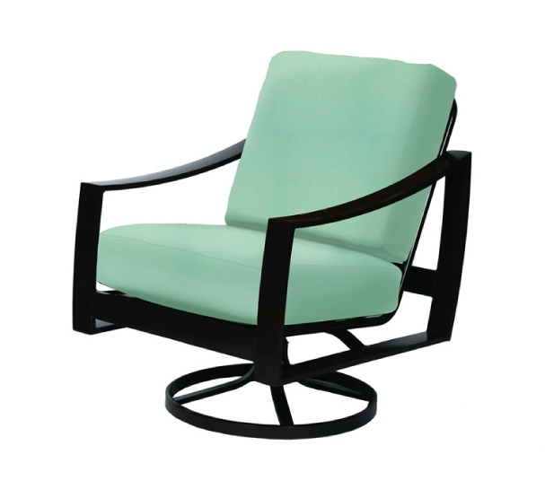Pinnacle Sling & Cushion Collection Swivel Chair