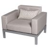 upholstered Vectra Breeze collection section chair