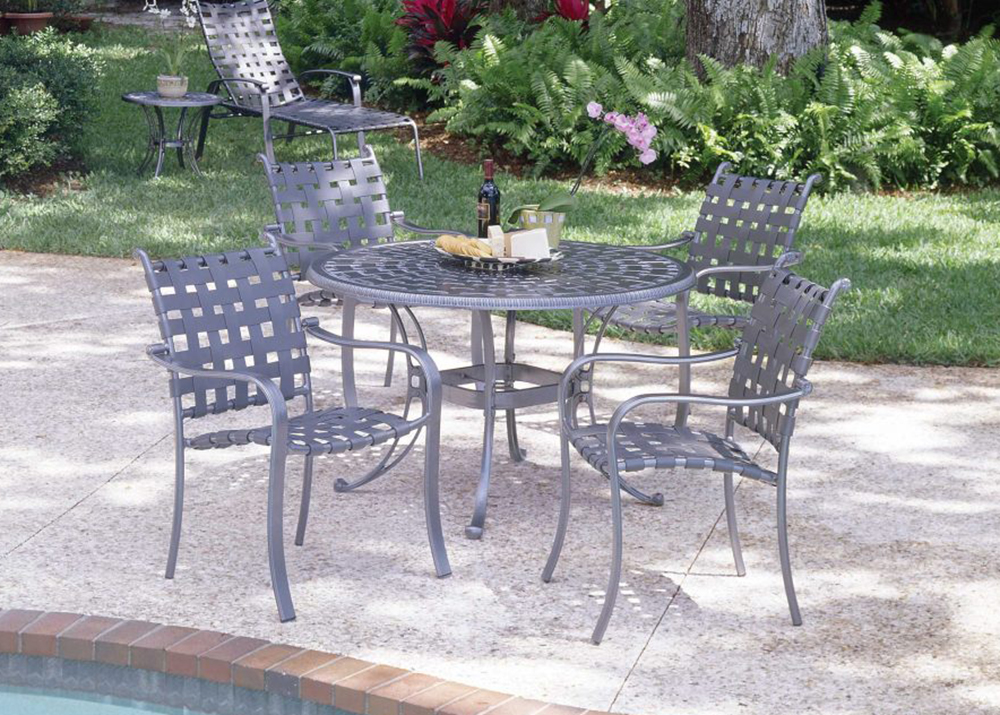 Florida Commercial Outdoor Patio Furniture, Plantation Wrought Iron Patio Furniture Cushions